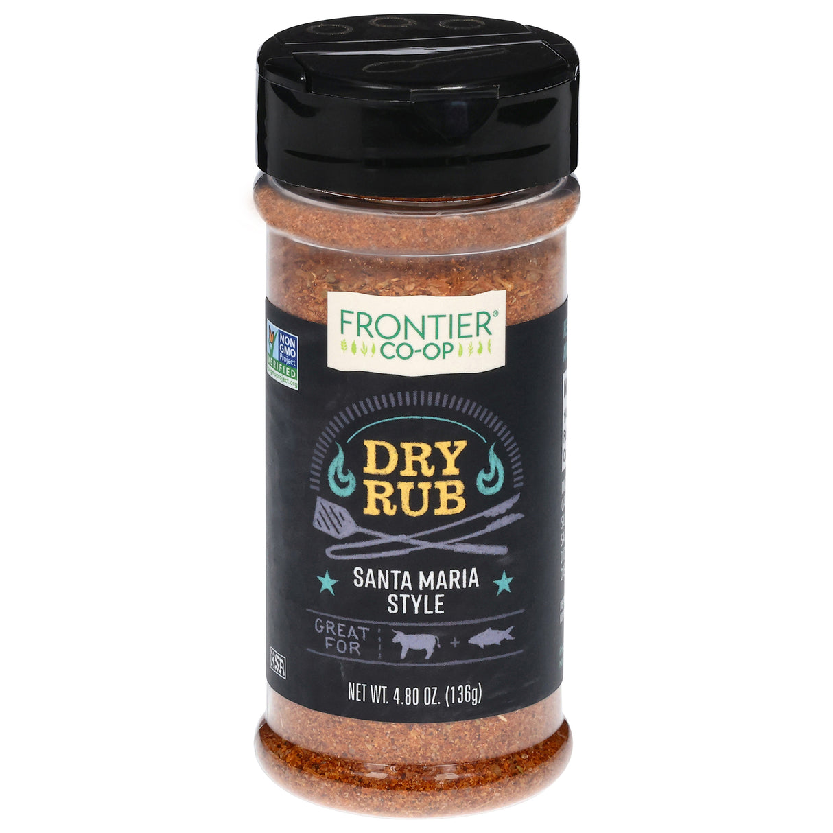 Frontier Santa Maria Style Rub - 4.8 oz - Authentic Southwestern Flavor
