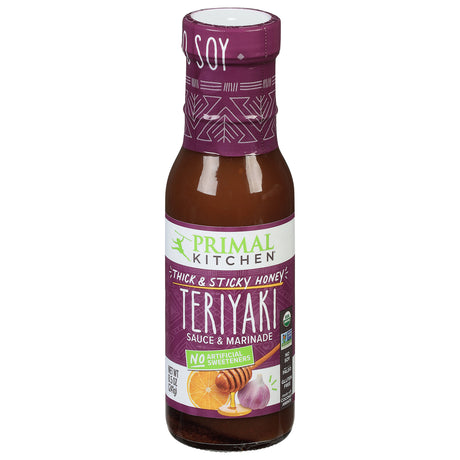 Primal Kitchen Teriyaki Sauce 6-Pack: Soy & Gluten-Free - Delicious Marinade