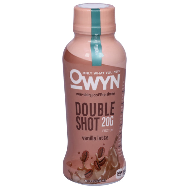 Owyn What You Need Protein Coffee Double Shot Vanilla, 12-Pack