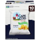 Cape Cod Kettle Chips Red FAT (40 Count) | Crispy, Flavorful Potato Chips