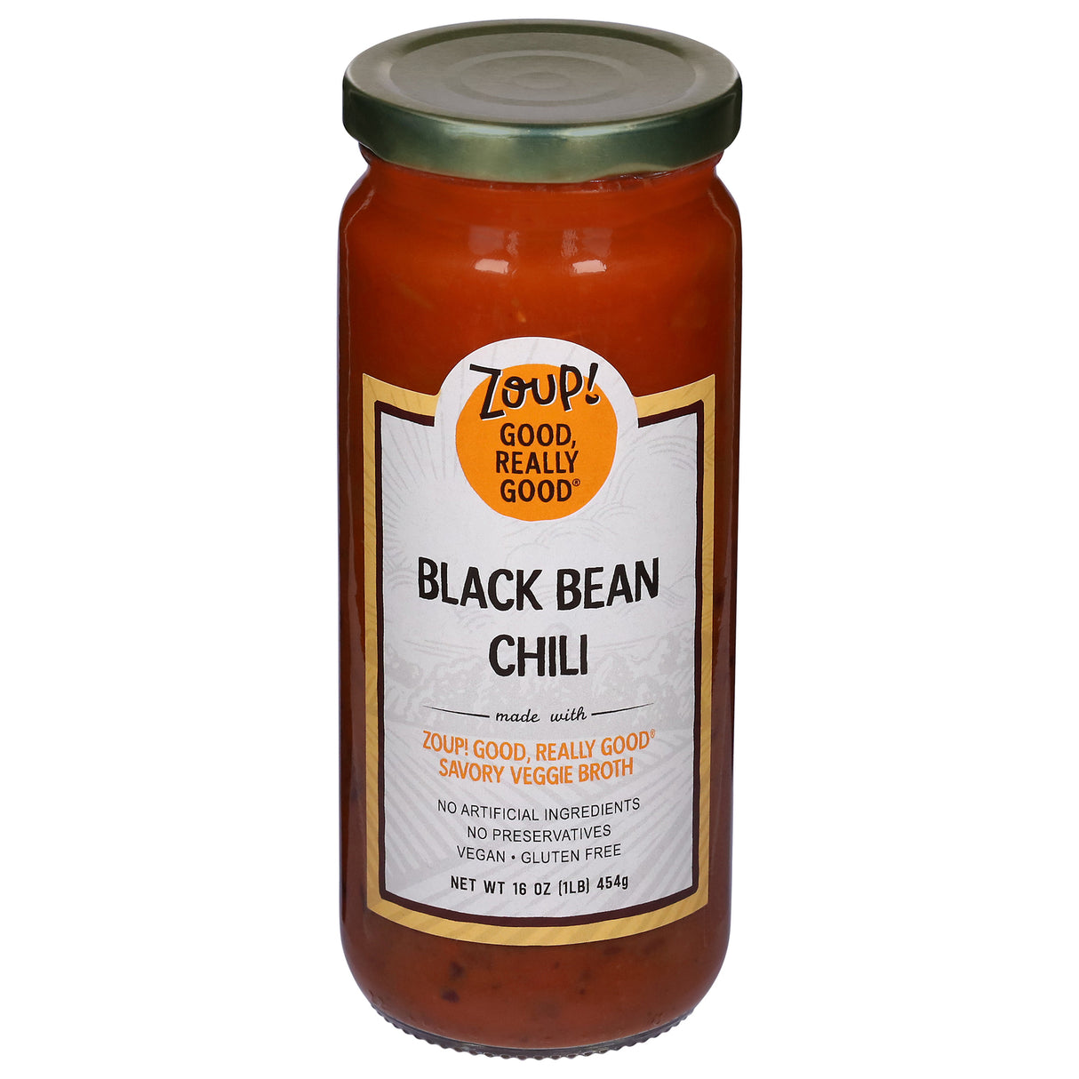 Zoup! Good, Really Good Black Bean Chili Soup - 6 x 16 oz