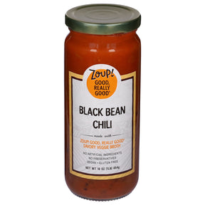 Zoup! Good, Really Good Black Bean Chili Soup - 6 x 16 oz