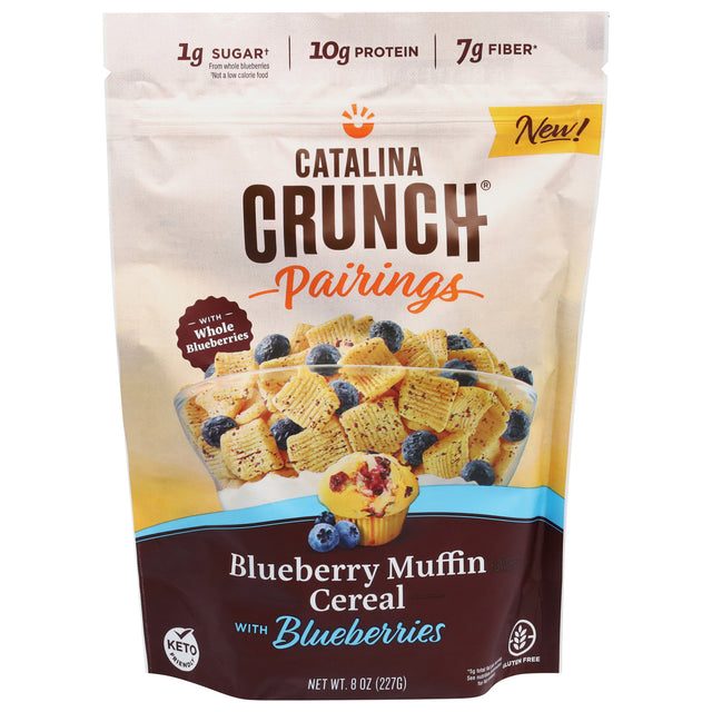 Catalina Crunch Blueberry Muffin Keto Cereal (6 Pack) - 8 oz