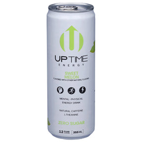 Uptime Energy Smr Melon Sugar-Free Drink 12pk - Healthy Energy & Focus, 12oz