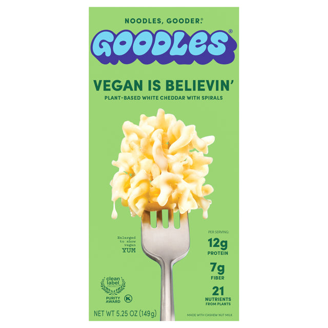 Goodles Vegan Mac and Cheese 12 Pack | Vegan Mac & Cheese by Goodles