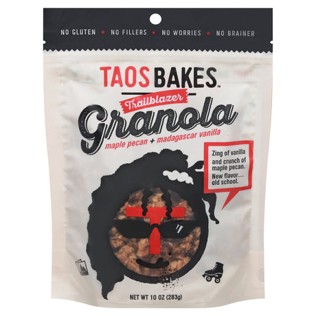 Taos Bakes Granola: Maple Pecan Vanilla, 6 Pouches | Delicious & Natural