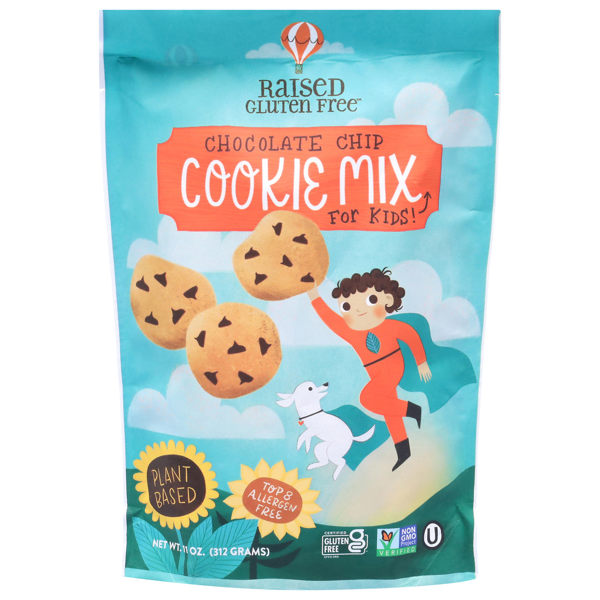 Raised Gluten Free Chocolate Chip Cookie Mix - 11 oz - 6 Count