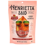 Henrietta Said Nashville Hot Chicken Peanuts 12-5 Oz  | Spicy Snack