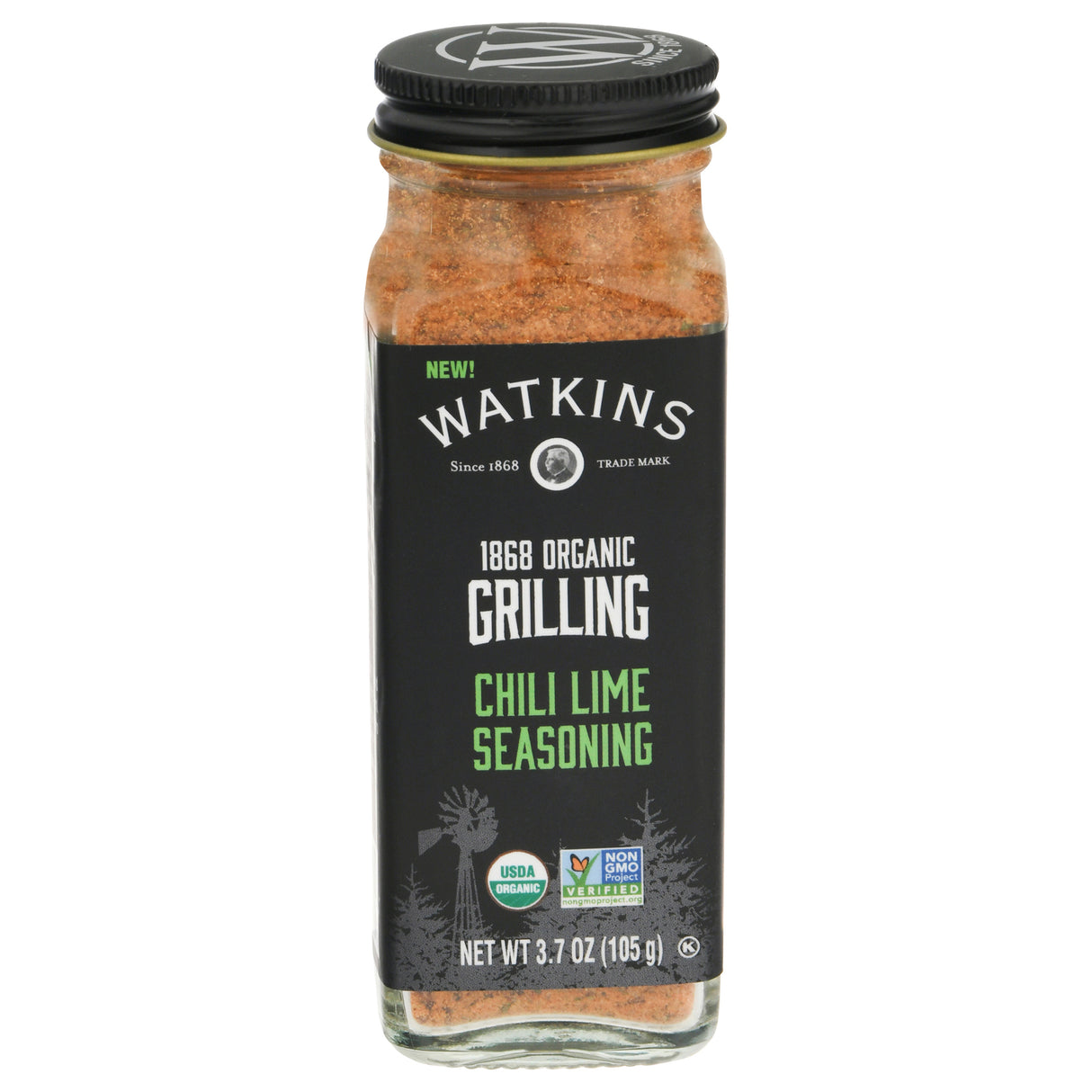 Watkins Chili Lime Seasoning 3-Pack: Zesty Flavor, 3 x 3.7 Oz 