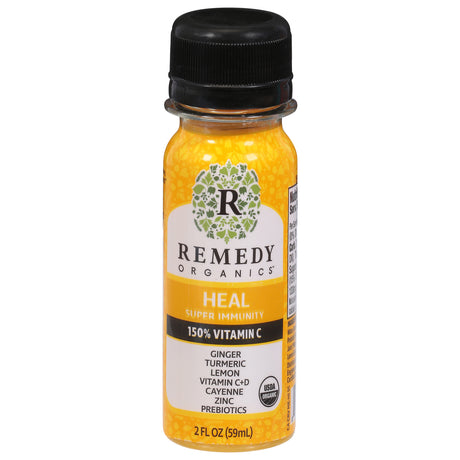 Remedy Organics Super Immunity Shot Organic Heal, 24-Pack of 2 oz