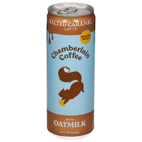 Chamberlain Coffee Oat Milk Latte Salted Caramel 12 Pack - Ready to Drink