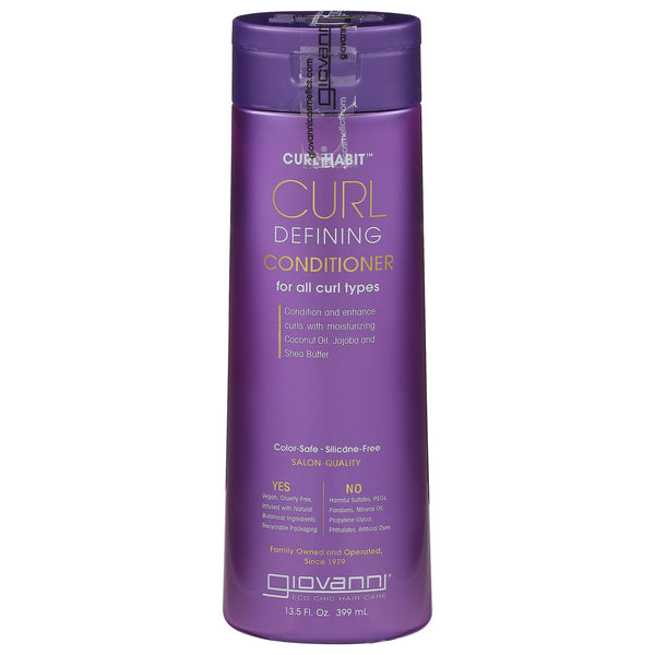 Giovanni Curl Defining Conditioner for Frizz Control - 13.5 fl oz