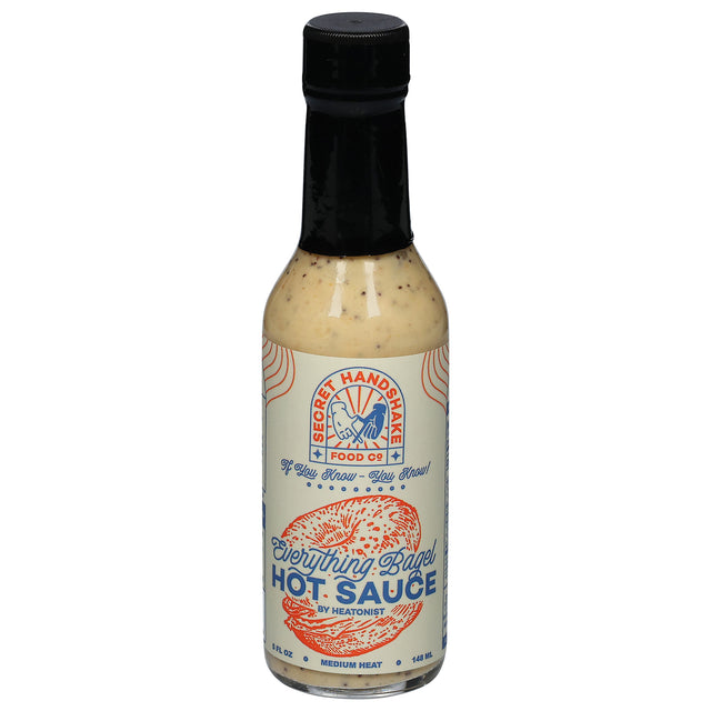 Secret Handshake Hot Sce Everything Bagel, Pack of 12-5 oz Frozen Bagels