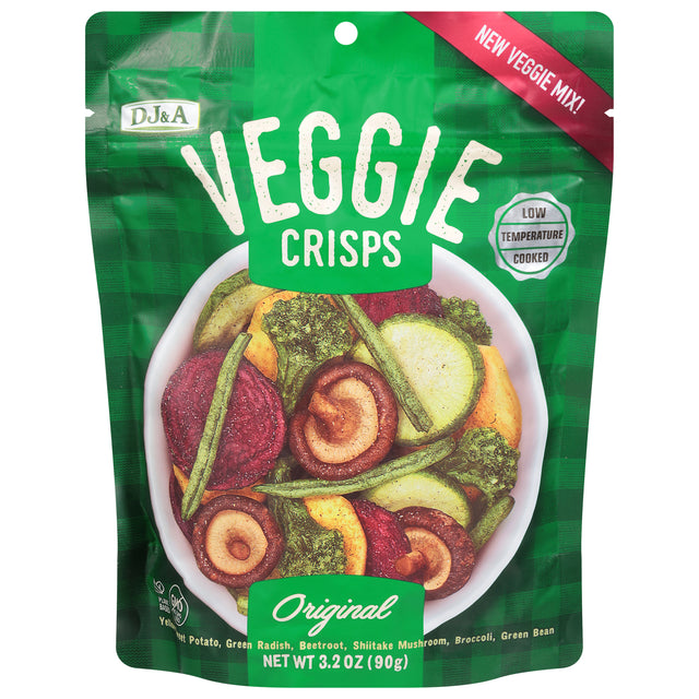 Dja Veggie Crisps Original Multipack, 9 Count: Healthy & Delicious Snack!