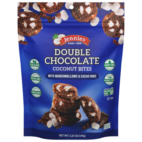 Jennies Double Chocolate Marshmallow Bites: 6 x 5.25 Oz - Gourmet Treat