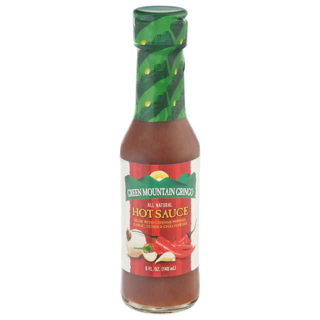 Green Mountain Gringo Hot Sauce (12 Pack): All Natural Flavor, 5 Oz Bottles