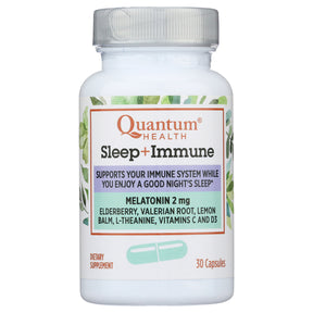 Quantum Health Sleep Immune - 2mg - 30 Cap - Natural Sleep Aid