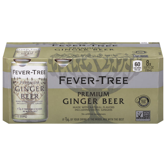 Fever-Tree Ginger Beer : Premium Quality, 3/8-Pack (5.07 fl oz) - Shop Now!