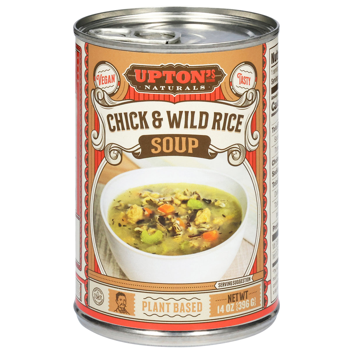 Upton's Naturals Chicken Wild Rice Soup, 8-14 oz, Pack of 8