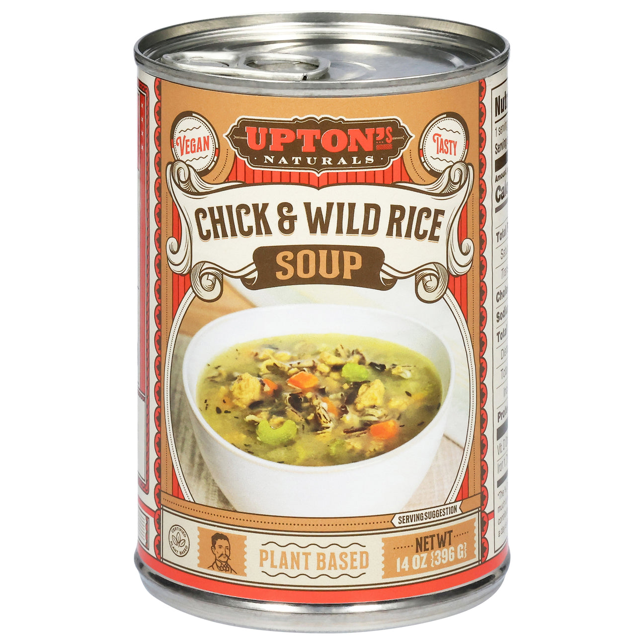Upton's Naturals Chicken Wild Rice Soup, 8-14 oz, Pack of 8