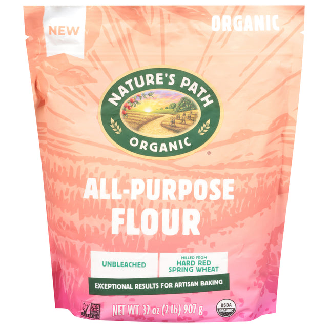 Nature's Path Organic All-Purpose Flour, 32 oz, 4-Count