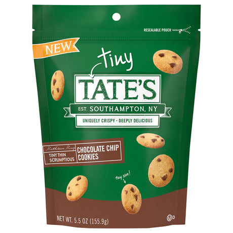 Tate's Bake Shop Tiny Chocolate Chip Cookies, 6-5.5 oz Packs