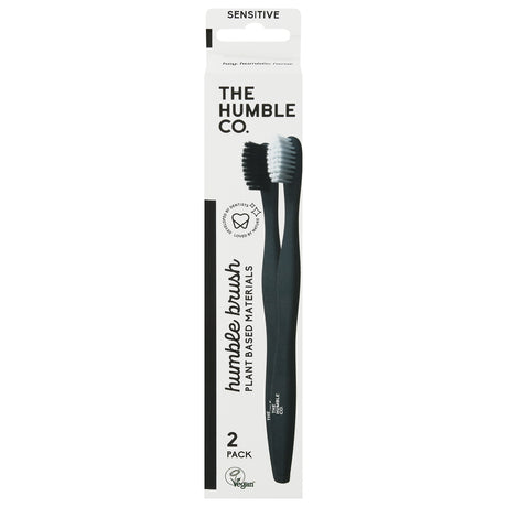 The Humble Co. Soft Toothbrushes Value Pack - Whitening & Gentle on Gums