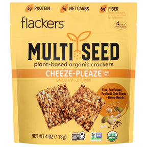 Dr. In The Kitchen Flackers Crackers: Original Malted Cheese, 6 Bags