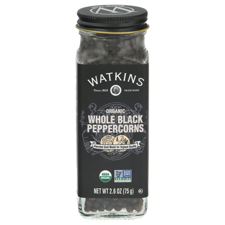 Watkins Original Black Peppercorns, Whole, 2.6 oz  (Pack of 3)
