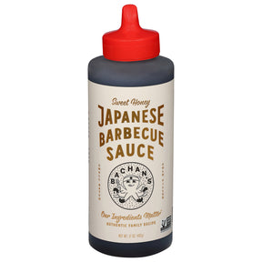 Bachan's Japanese BBQ Sauce - Sweet Honey - Pack of 6 (17 fl oz )