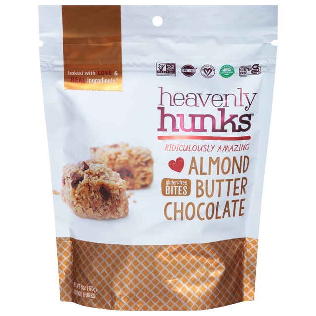 Heavenly Hunks Almond Butter Chocolate Chip Cookies: 6 Pack - Shop Now!