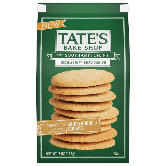 Tate's Bake Shop Snickerdoodle Cookies - 7 oz - 12 Count