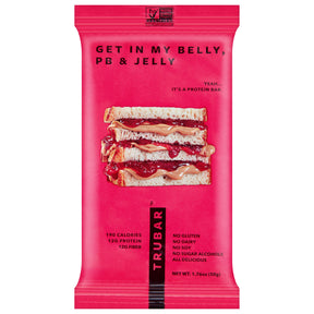 Trubar Get In My Belly PB&J Protein Bar - 12 x 1.76 Oz