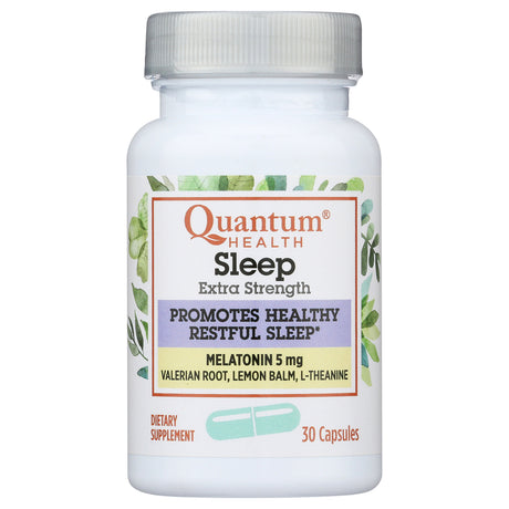 Quantum Health Sleep 5mg Capsules - 30 Count - Natural Sleep Aid