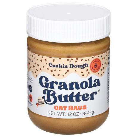 Oat Haus Granola Butter Cookie Dough 6-Pack: Creamy, Delicious & Guilt-Free