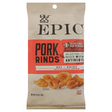 Epic Pork Rinds Hot & Spicy - 12 x 2.5 oz Bags