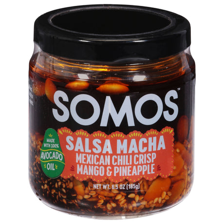 Somos Slasa Macha Mango Pineapple 6-Pack (6-6.5 Oz Each) - Spicy Fruit Salsa