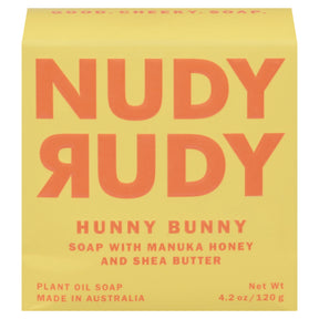 Nudy Rudy Hunny Bunny Soap Bar - 4.2 Oz - Single Bar