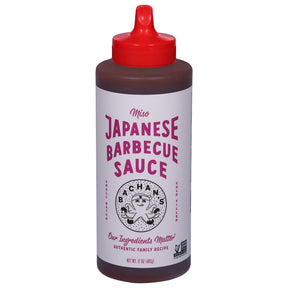 Bachan's Japanese BBQ Sauce - Miso - (Pack of 6) 17 oz