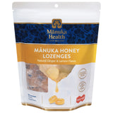 Manuka Health MGO 400+ Manuka Honey Lozenges, Lemon & Ginger, 58 Count