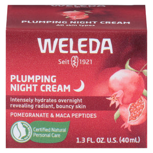 Weleda Plumping Night Cream - 1.3 Fl Oz - Wrinkle Smoothing & Hydrating