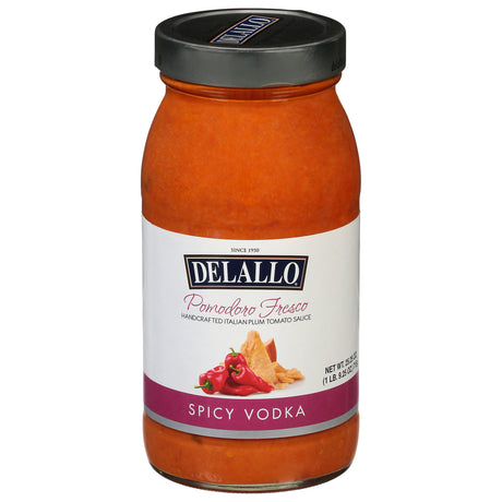 Delallo Spicy Vodka Sauce: Pomodoro Pasta Sauce 6 Jars - Authentic Italian