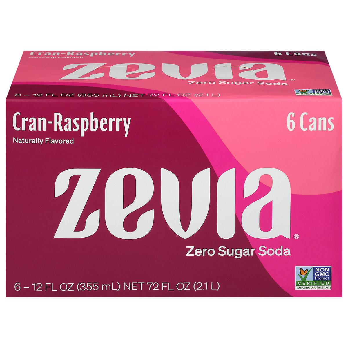 Zevia Cran Raspberry Zero Cal Soda: Gluten-free refreshment! 4 packs of ...