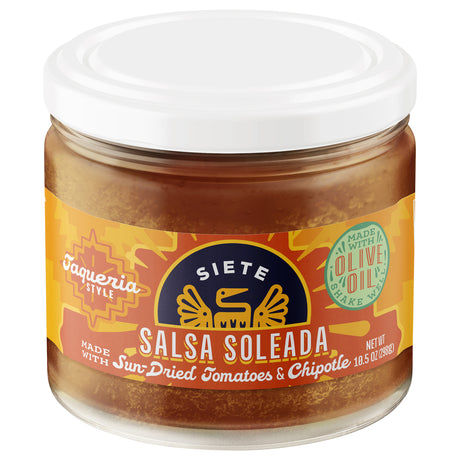 Siete Chipotle Salsa 6-Pack: Tangy Smoky Flavor - Shop Siete Family Foods Now!