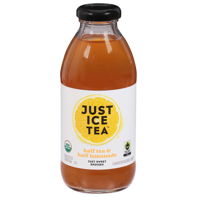 Just Ice TeaOrganicOrganic Half & Half Lemonade - 12 x 16 fl oz