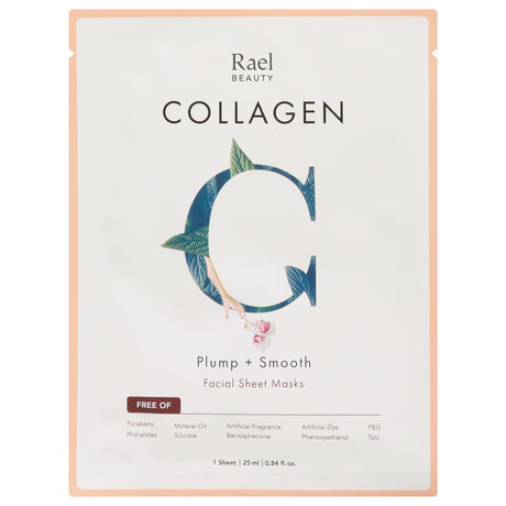 Rael Collagen Face Mask: Hydrating & Brightening + Collagen | Rael Inc. 