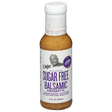 G Hughes Sugar-Free Balsamic Vinaigrette Dressing (Pack of 6 - 12 fl oz )