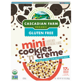 Cascadian Farm Organic Cinnamon Cereal, 10.7 oz (10 Pack) | Free Shipping