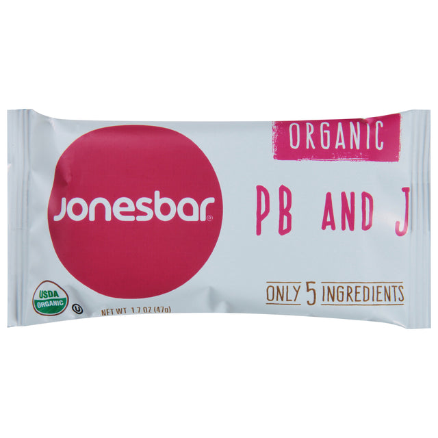 Jonesbar OG2 Peanut Butter & Jelly Bar, 12 Count - Tasty Snack Bars