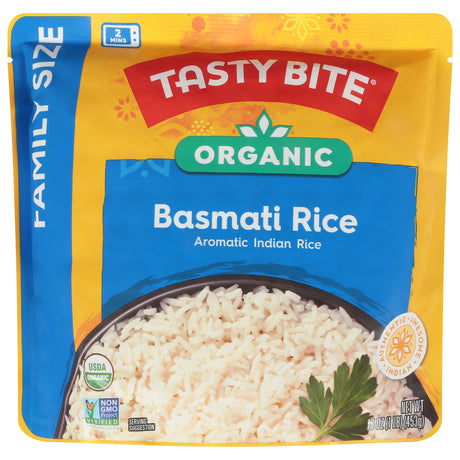 Tasty Bite Basmati Rice Family Size (Pack of 6) - 16 oz Pouches
